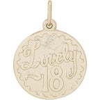 Lovely 18 Engravable