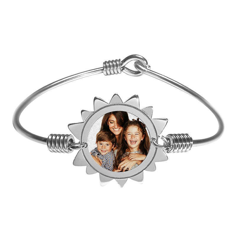 Photo Engraved Expandable Bracelet