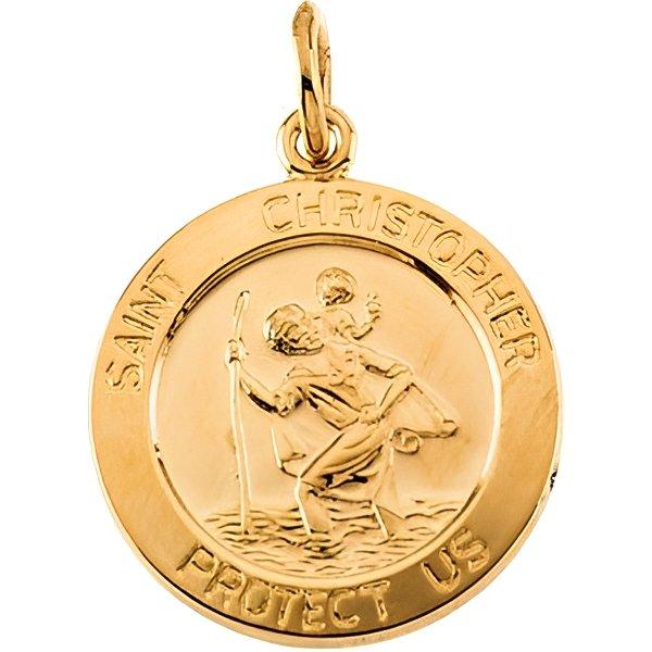 Saint Christopher Religious Medal