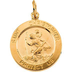 Saint Christopher Religious Medal
