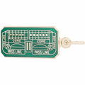 Craps Table Grn Pnt Engravable