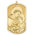 Saint Anthony Dog Tag Religious Medal