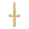 14K Small Cross Pendant