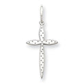 Laser-Cut Sterling Silver Cross