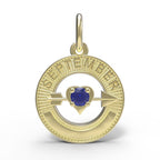 September Love Birthstone Charm
