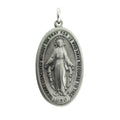 Pewter Miraculous Medal Pendant