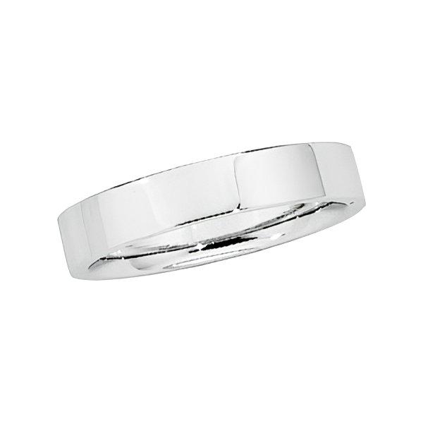 Platinum Approx. 0.20 Inch Flat Wedding Band
