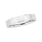 Platinum Approx. 0.20 Inch Flat Wedding Band