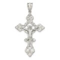 Polished Large Inri Crucifix Pendant