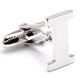 Genuine Sterling Silver Letter "I" Cufflinks