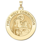 First Holy Communion Religious Medal For A Girl