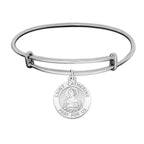 Saint Catherine Of Alexandria Expandable Bracelet
