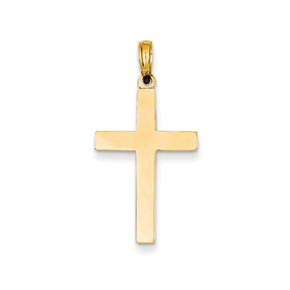 14K Cross Pendant