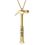 Personalized Hammer Necklace