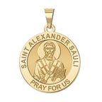 Saint Alexander Sauli Round Religious Medal