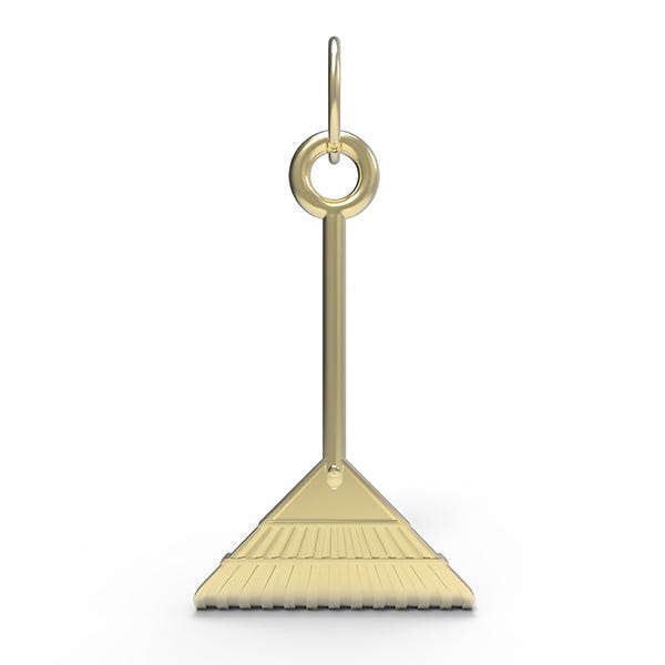 Fan Rake Charm