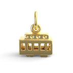 Cable Car Accent Charm(Style 0270)