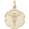 Caduceus Disc Engravable