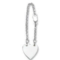 Engravable Sterling Silver Keychain