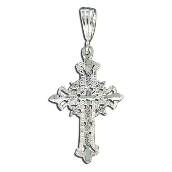 Sterling Silver Or Stainless Steel Cross Pendant