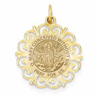 Round Filigree Immaculate Conception