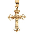 Ornate Openwork Crucifix Pendant
