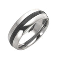 Dura Tungsten Enameled Approx. 0.31 Inch Polished Wedding Band
