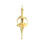 Pointed Toes Ballet Dancer Charm