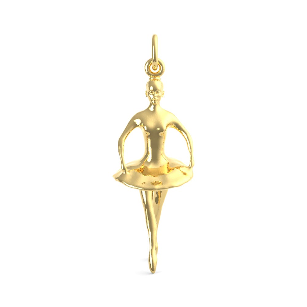 Pointed Toes Ballet Dancer Charm