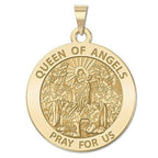 Queen Of Angels Religious Medal