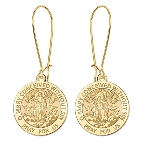 Immaculate Conception Earrings