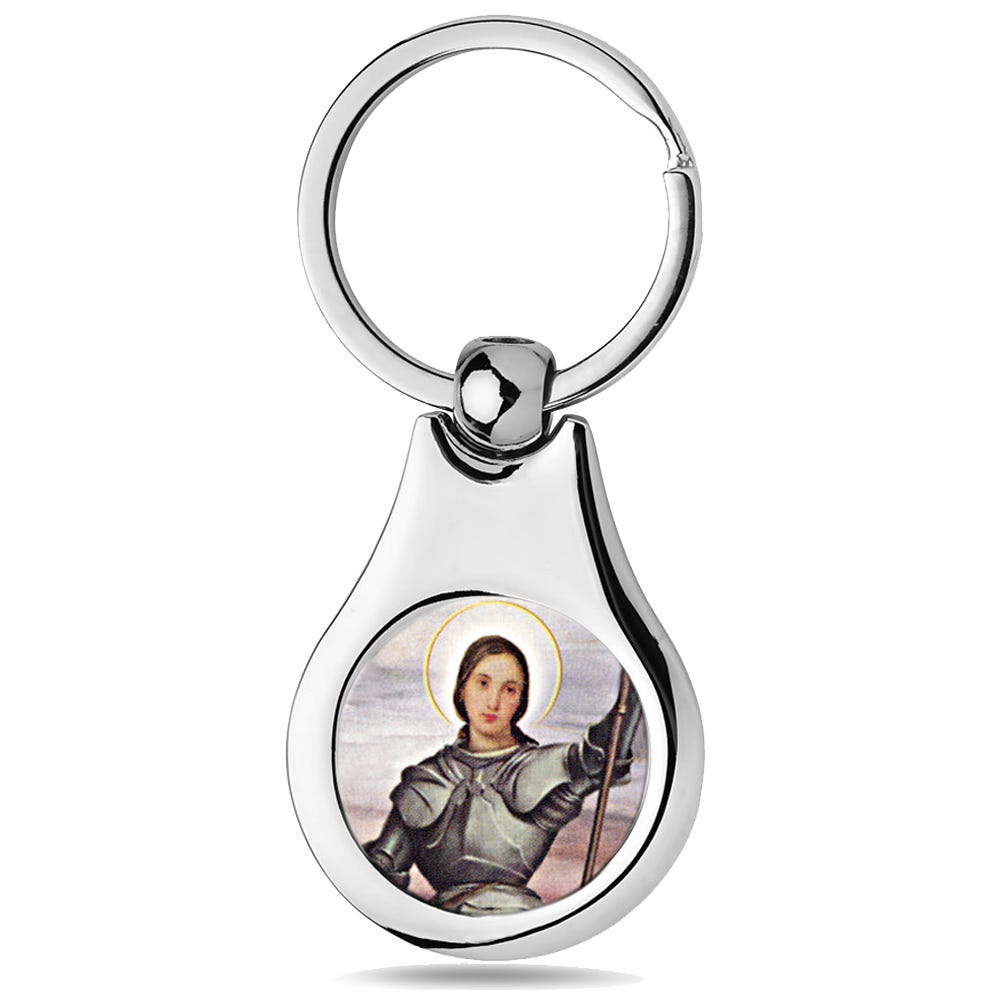 Saint Joan Of Arc Keychain