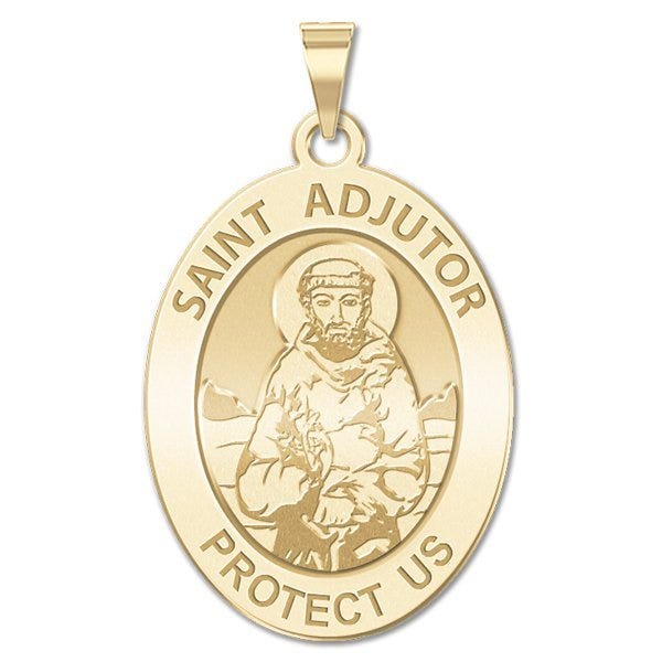Saint Adjutor Religious Medal