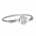 Saint Anne Bangle Bracelet