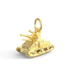 Army Tank Charm( 1829)