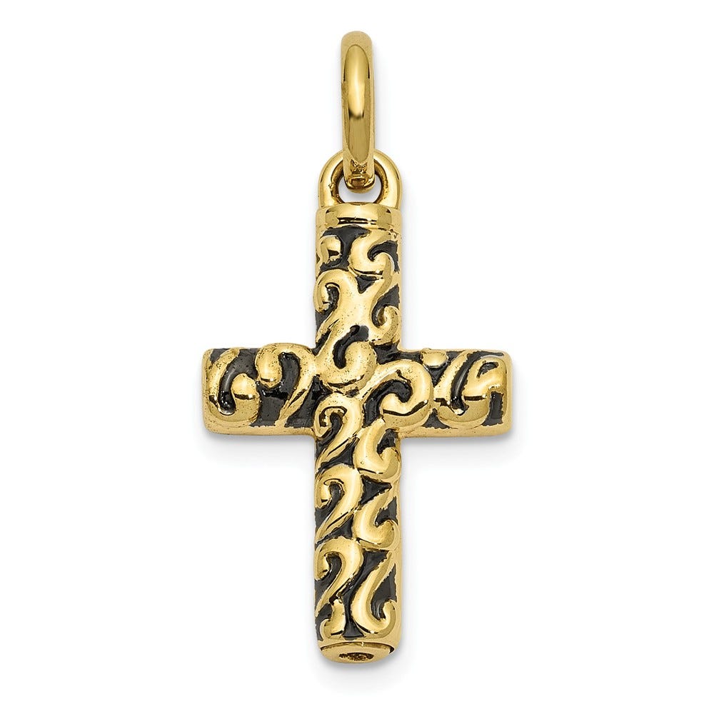 Cross Remembrance Ash Holder Pendant
