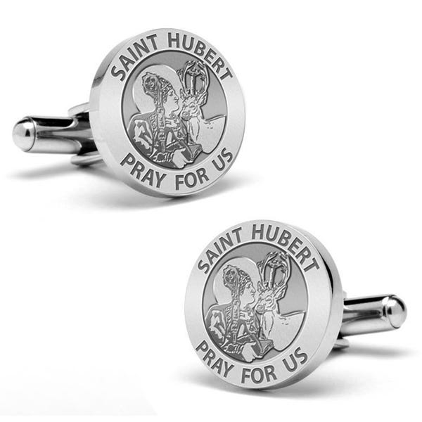 Saint Hubert Stainless Steel Cufflinks