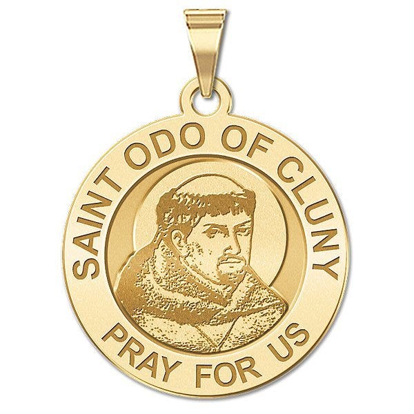 Saint Odo Of Cluny Religious Medal
