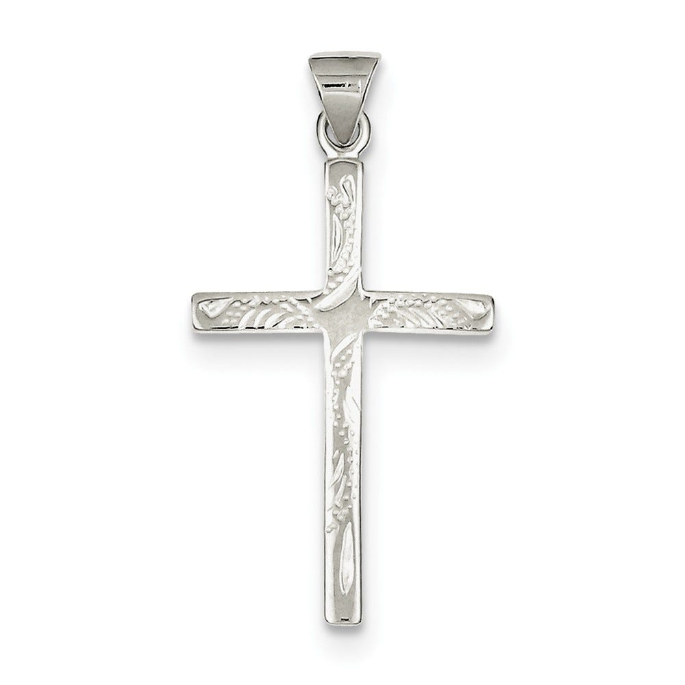 Textured Cross Pendant