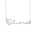 Minimalist Script Name Necklace