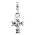 Cubic Zirconia Cross Enhancer