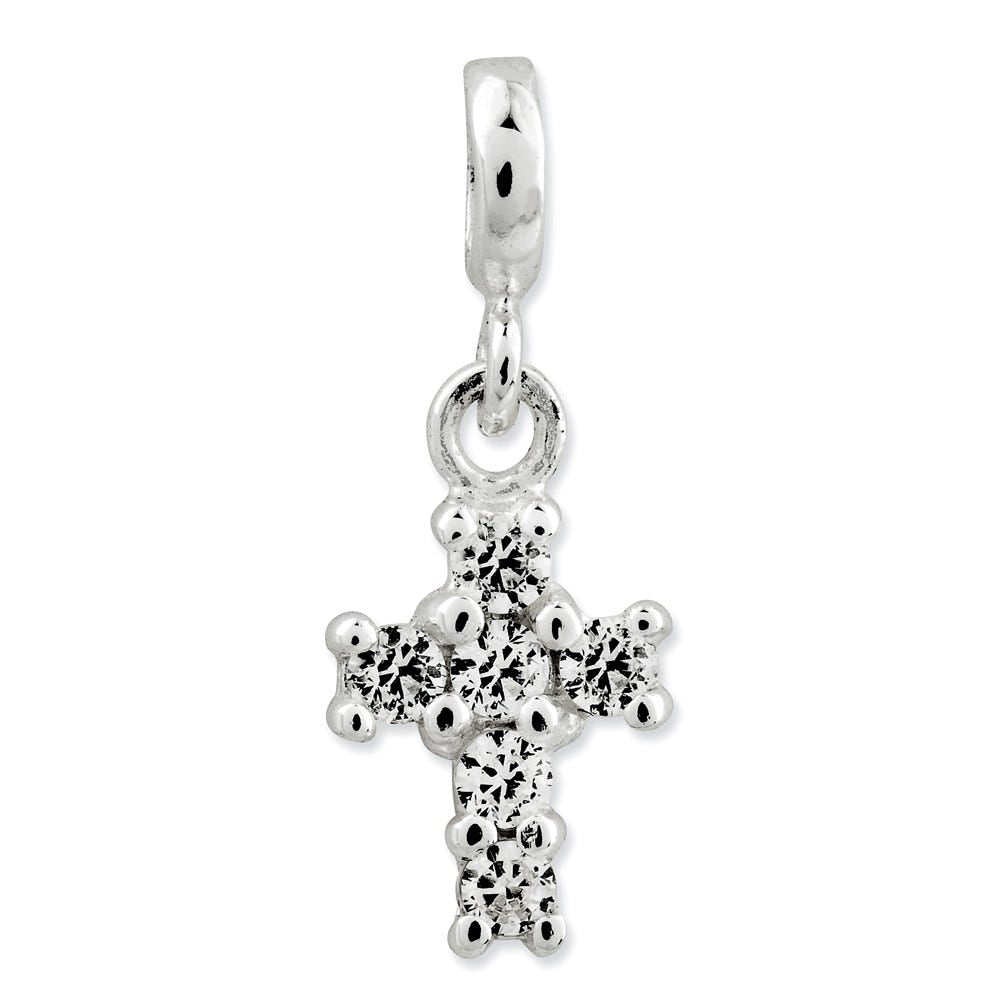 Cubic Zirconia Cross Enhancer
