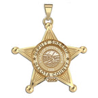 Personalized South Dakota Sheriff Badge with Rank, Number & Dept.