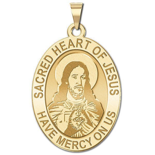 Sacred Heart Of Jesus Religious Medal