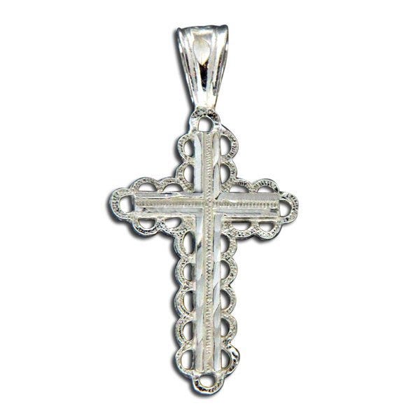 Sterling Silver Or Stainless Steel Cross Pendant
