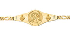 Ecce Homo Bracelet with Sacred Hearts