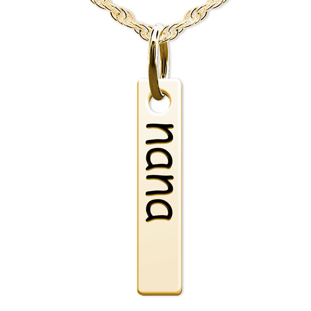 Nana Tall Tag Charm