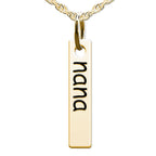 Nana Tall Tag Charm