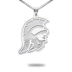 Usc Trojan Head Necklace