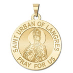 Saint Urban of Langres Religious Medal